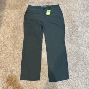 REI Pants Mens 38x32 Shale Adventures Hiking Travel Lightweight Straight Leg